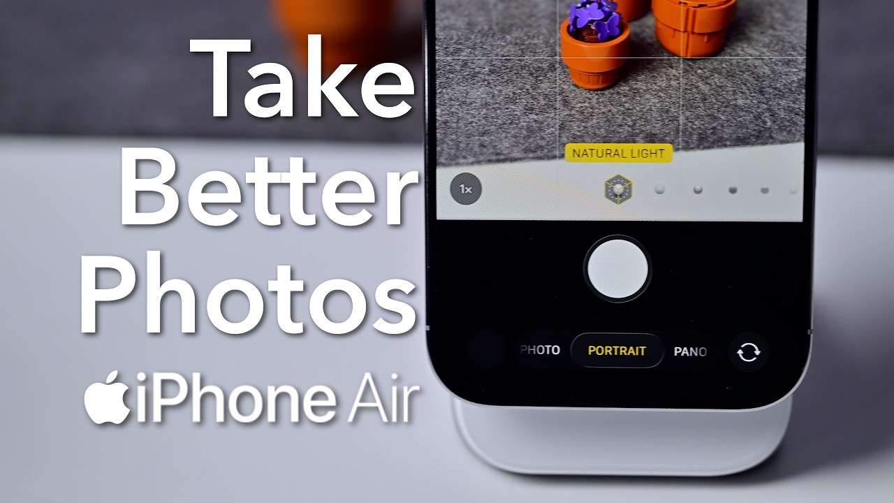 Jak robić lepsze zdjęcia na iPhonie Air!