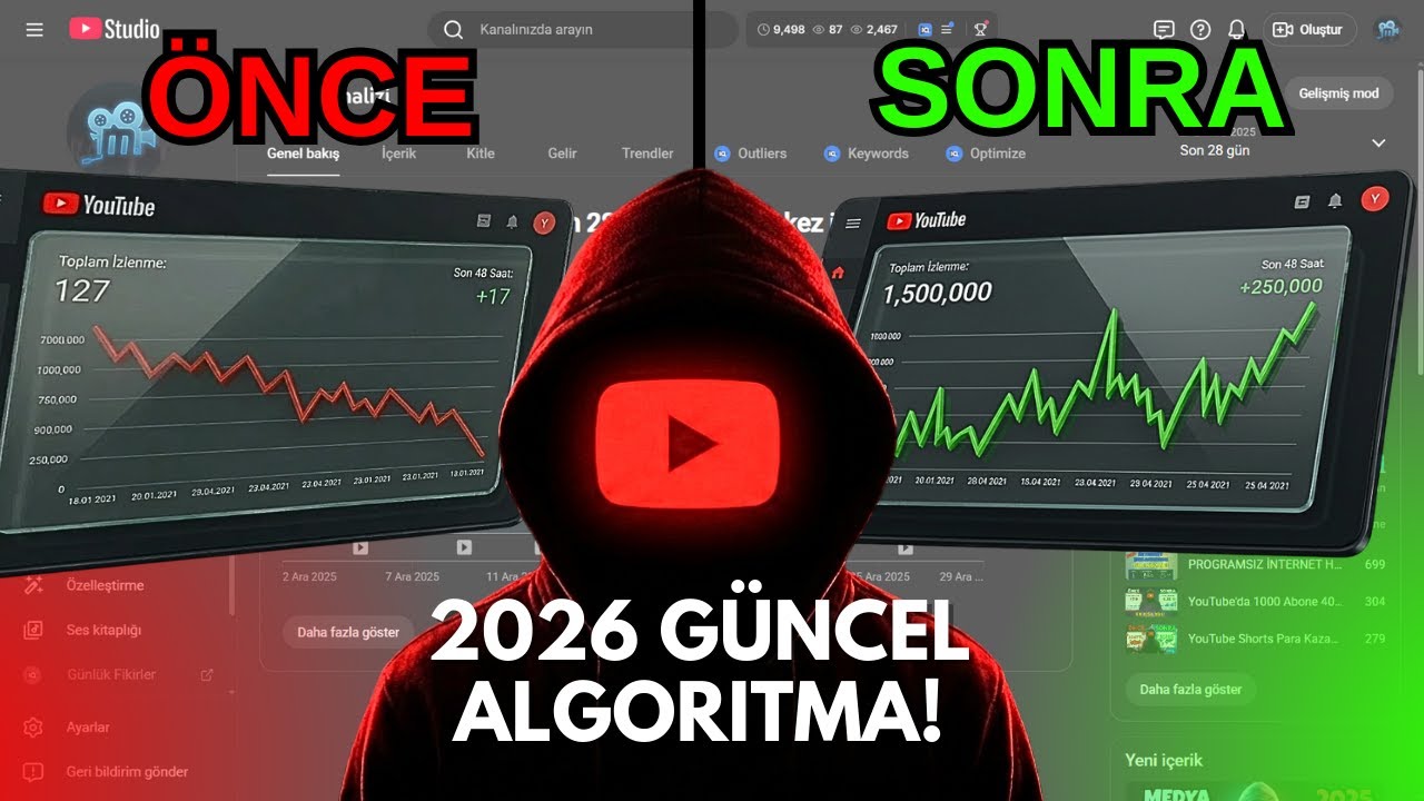 2026'da MİLYON İzlenmenin Sırrı! | YouTube Shorts Keşfete Nasıl Düşülür?