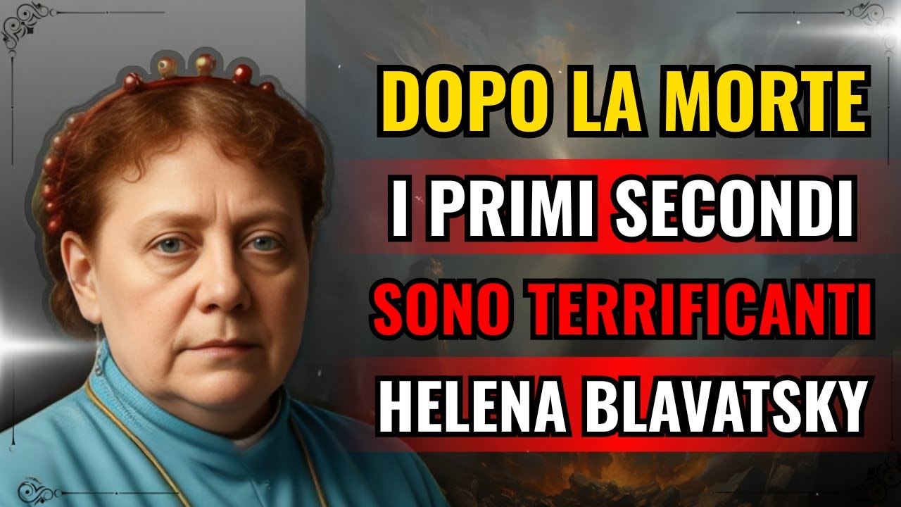 10 cose che accadono nei primi secondi dopo la morte Helena Blavatsky ha rivelato TUTTO