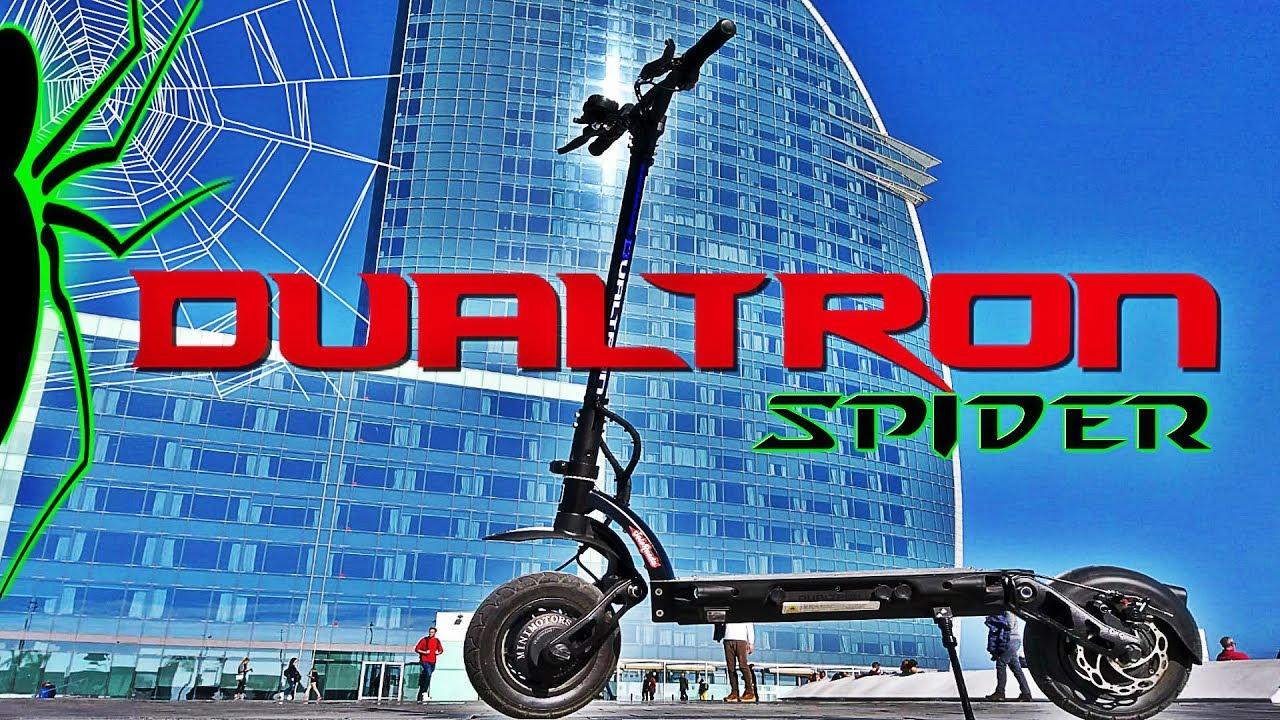 DUALTRON SPIDER un PATINETE LIGERO Y POTENTE - UNBOXING&REVIEW- Solorueda