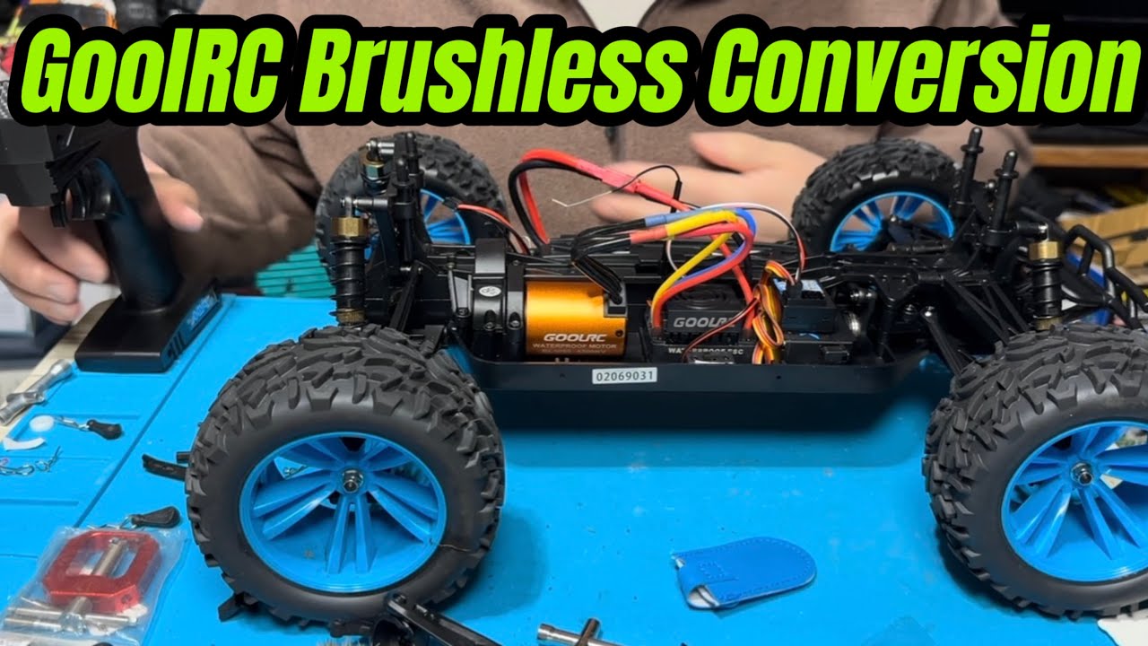 GoolRC Brushless Conversion on the HPI Maverick Phantom MT