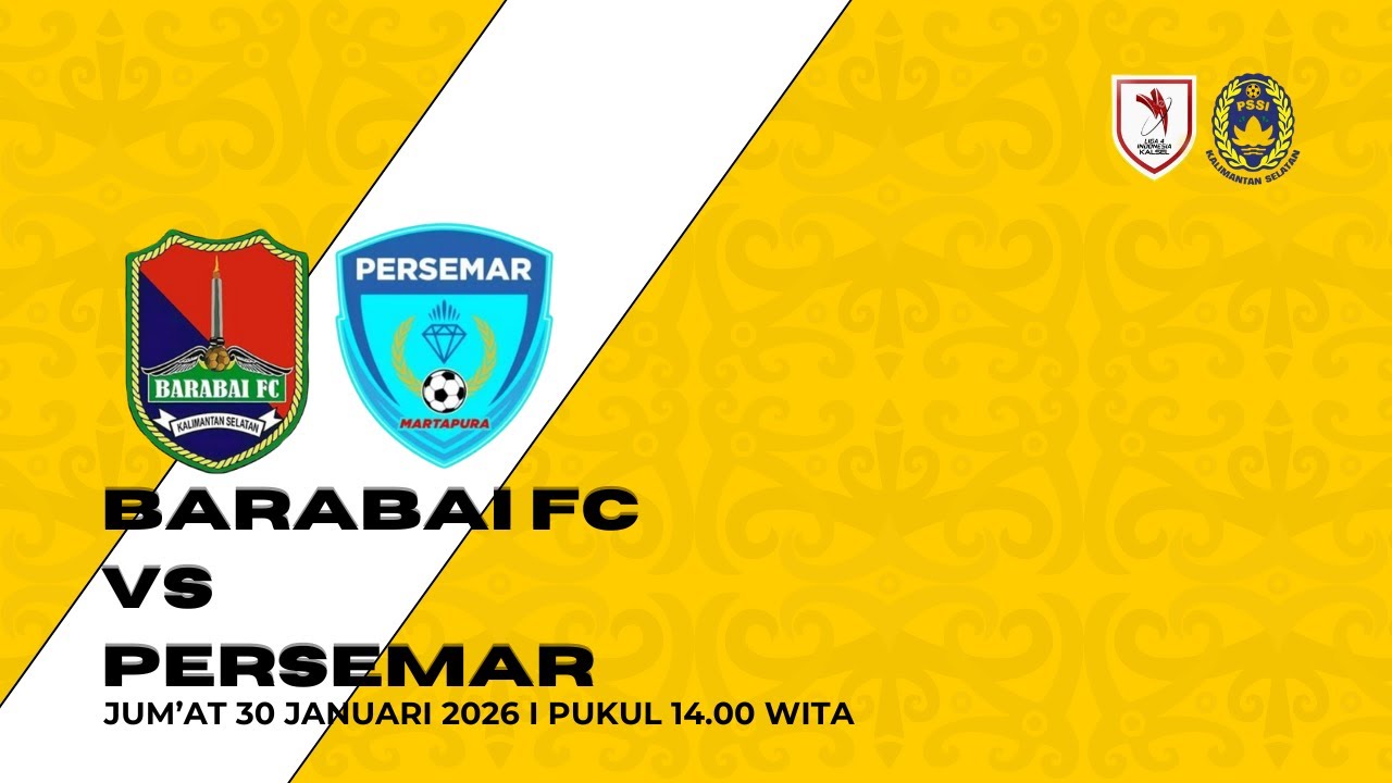 LIGA 4 ZONA KALSEL GRUP  D - BARABAI FC VS PERSEMAR BABAK 2