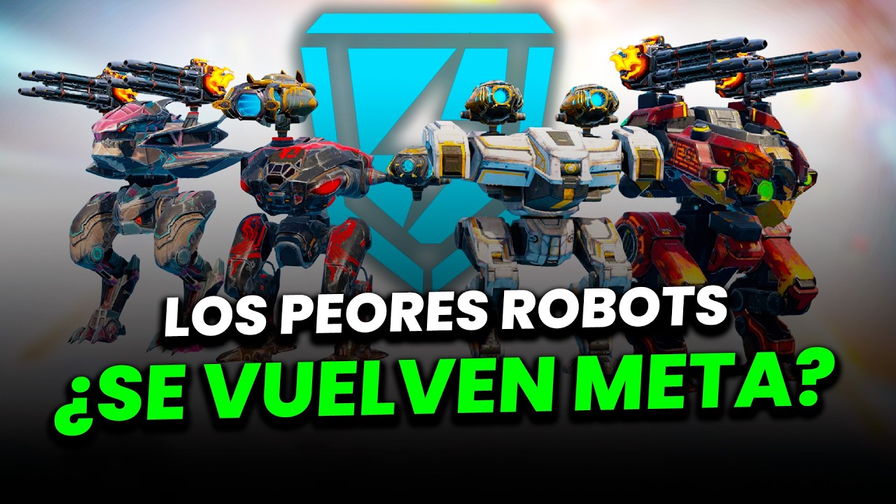 ¡INCREÍBLE TRANSFORMACIÓN! Mis ROBOTS Favoritos ahora son FUERTES en Ligas Altas - War Robots WR
