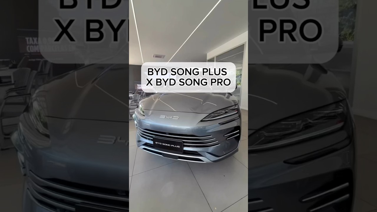 BYD Song Plus X Song Pro. Dois pre&ccedil;os  no mundo dos SUVs h&iacute;bridos. 249,9 mil e 199,9 mil ano 2026.