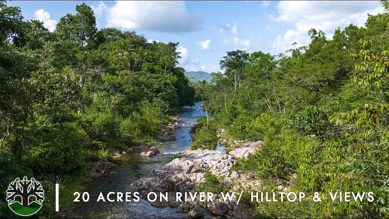 20 Acres with Stunning Riverfront & Views | Off the Hummingbird Highway