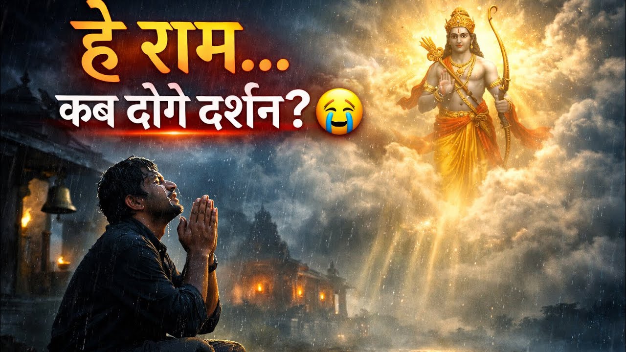हे रघुनाथ कब दोगे दर्शन? | सबसे दर्द भरा श्री राम विरह भजन 2026 | Heart Touching Ram Bhajan#Ramviyog