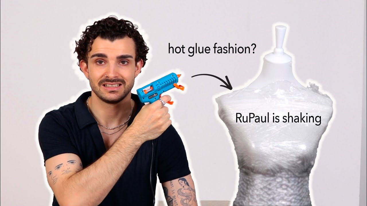 TikTok Made Me Create an Outfit with HOT GLUE??