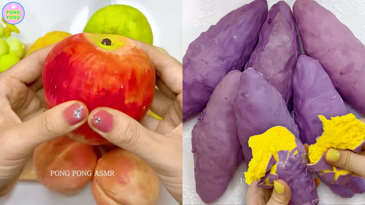 Plaster Clay Cracking 석고 점토 부수기 영상 모음 #2