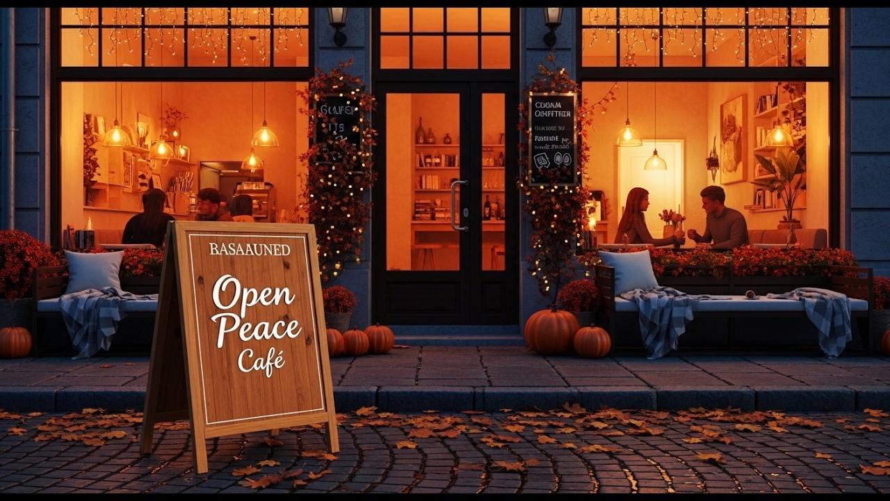☕Open Peace Cafe | Soft Vocal Background Music | Relax & Focus