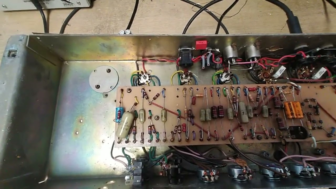Лампа Marshall JMP Super Lead 100 Вт, ремонт Гэри Мура, часть 4 #marshallamp #tubeamp #amplifierr...