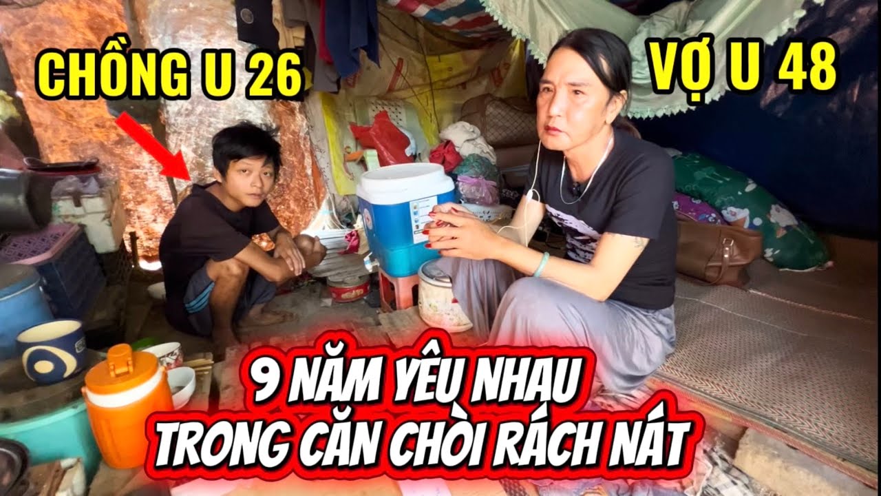 Cặp Vợ Chồng Đồng Tính Có 102” Chồng U26 Vợ U48, Sống 9 Năm Trong Căn Chòi Rách Nát
