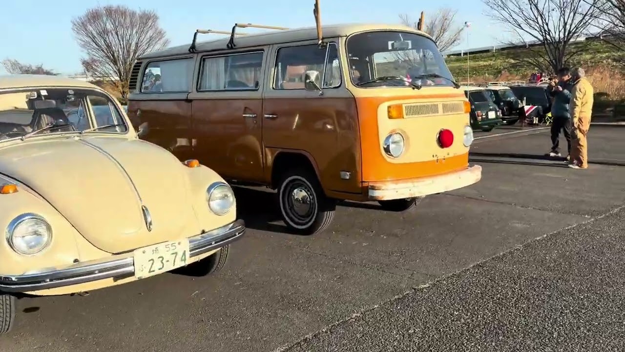 ベイウィン動画４３〜空冷ＶＷとミニのミーティングに行ってきたよ〜