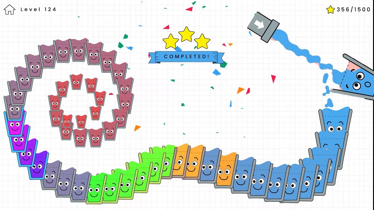 Happy Glass 3 Stars ( Level 116 - 145 ) + Happy Glass Daily Challenge Gameplay Walkthrough
