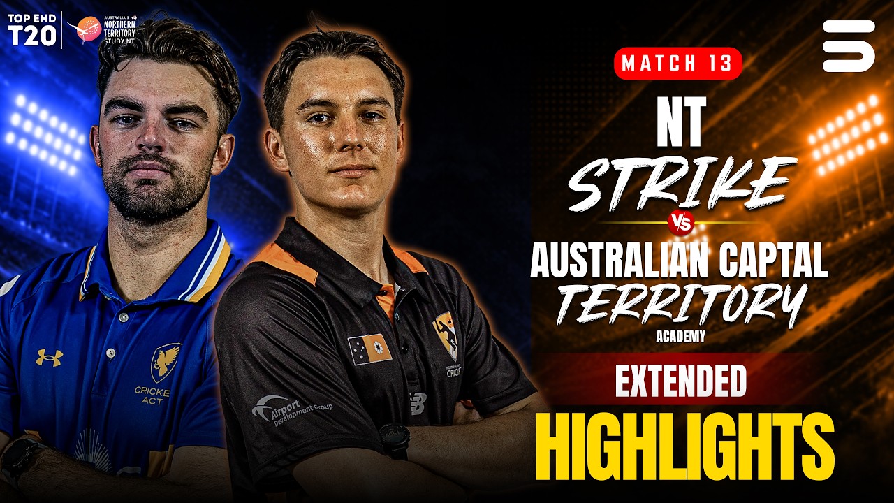 Full Match Highlights | NT Strike vs ACT Comets | Top End T20 2026 | Match 13 | ZP1H