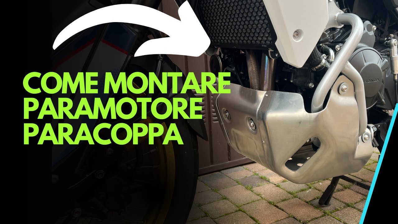 Come Montare le Barre Paramotore e il Paracoppa sulla moto Transalp XL750 2025  video#32