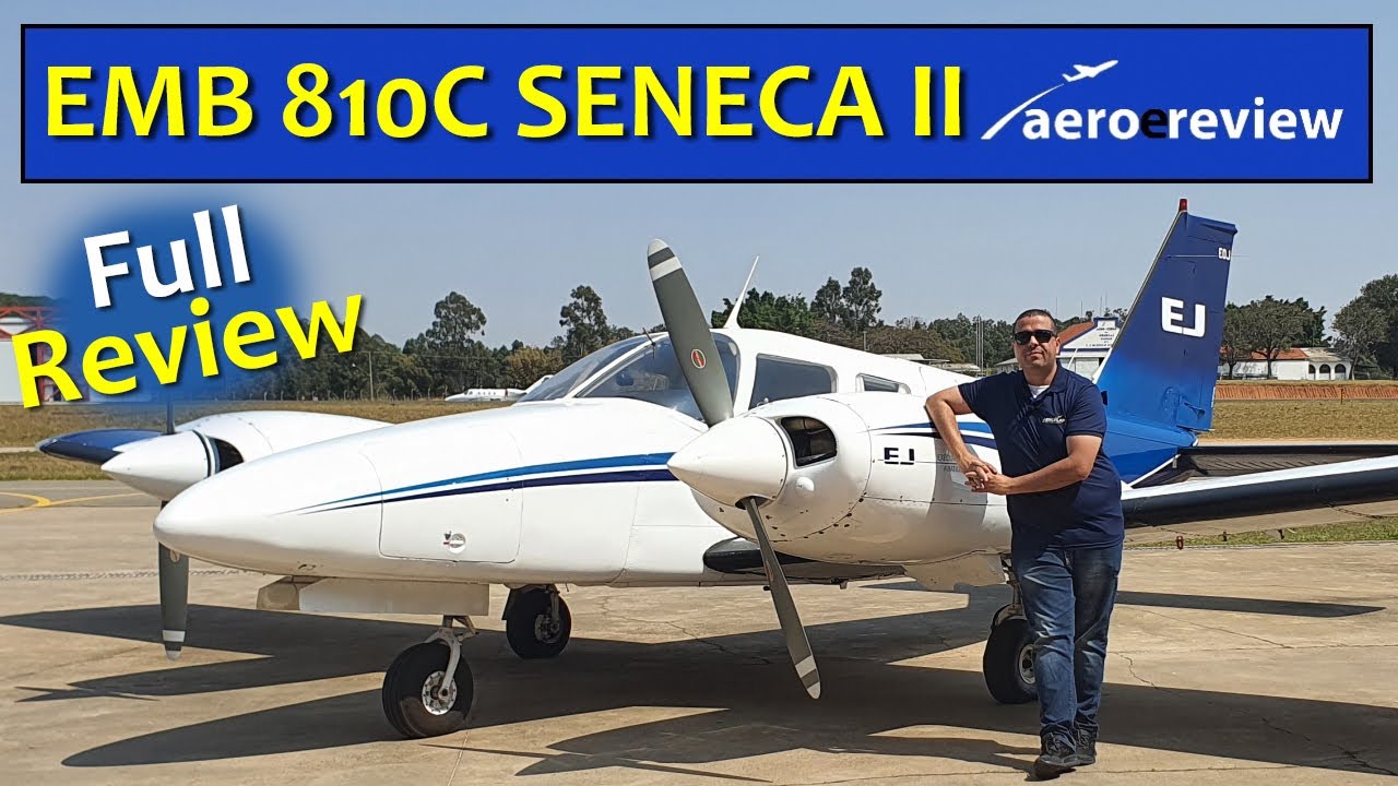 Review Embraer Seneca II em configuração para Táxi Aéreo | Aero e Review