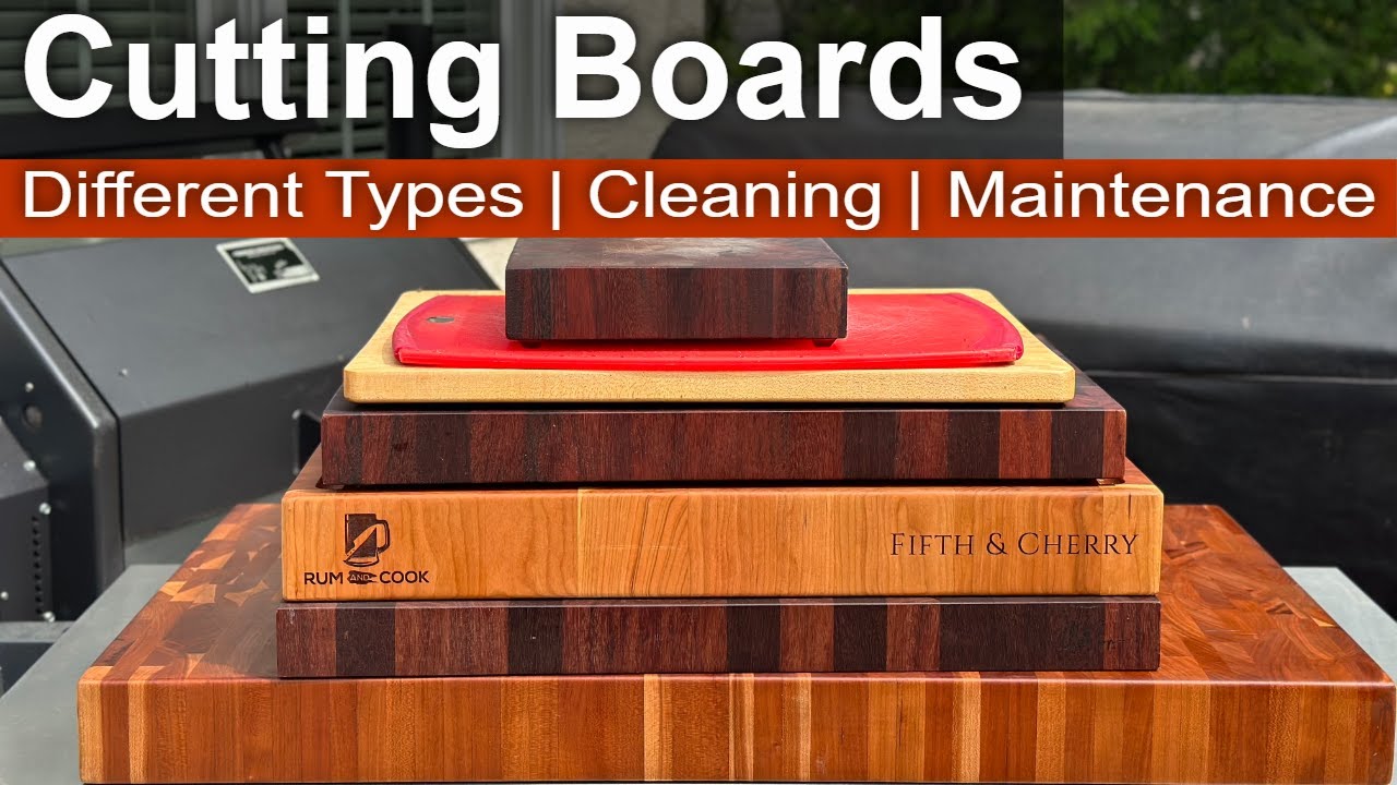 How To: Care For Your Cutting Board | Cleaning and Maintenance