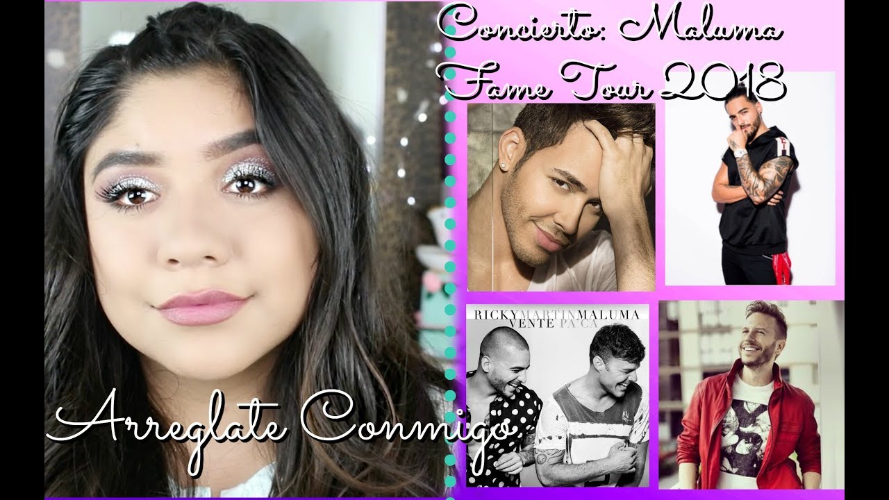 MALUMA FAME TOUR (THE FORUM) |ARREGLATE CONMIGO | Gabriela Herrera