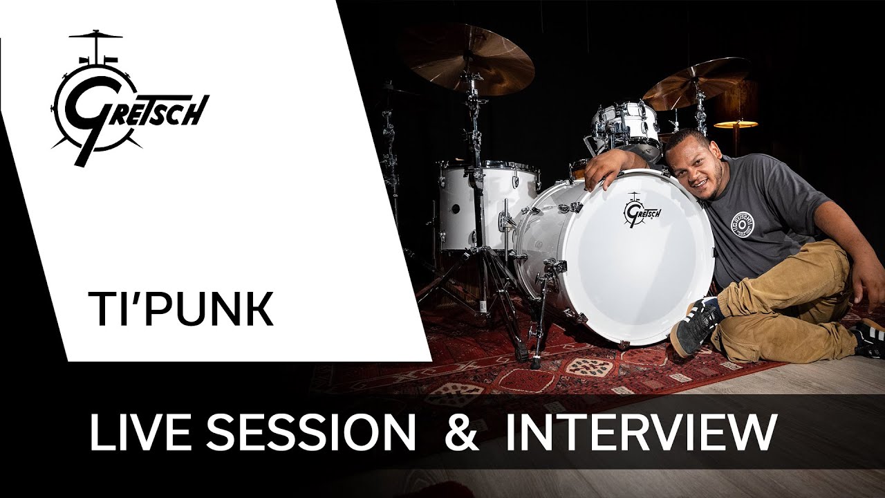 Ti'Punk, artiste Gretsch drums et Paiste cymbals, Ti-Prince des tambours de l’île Maurice !