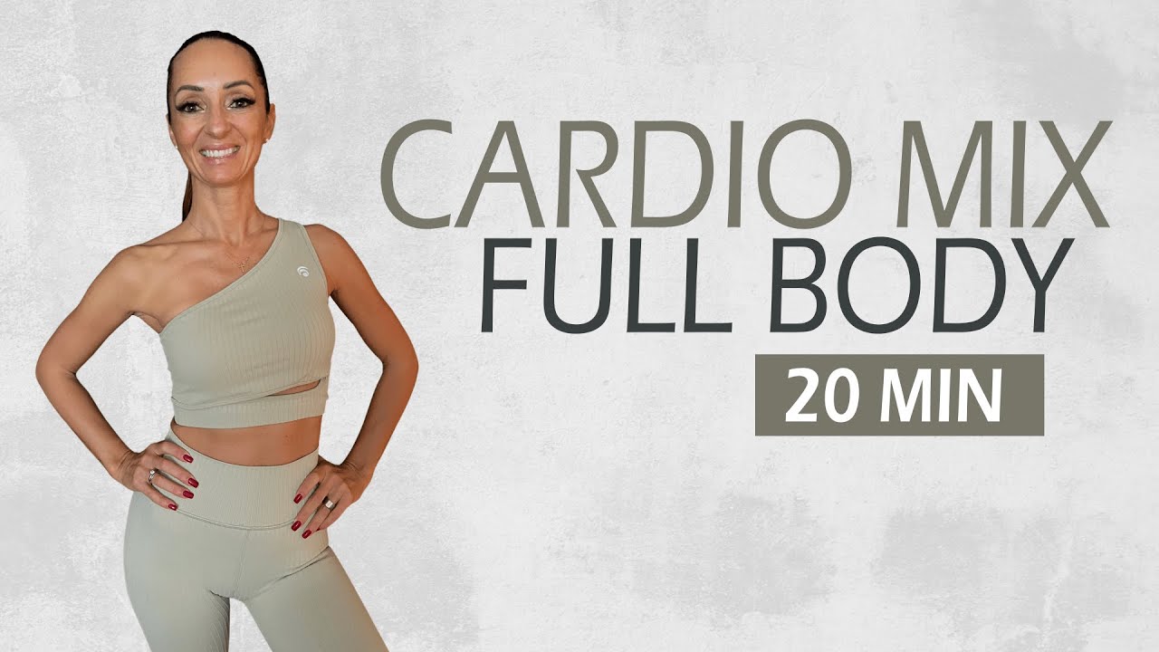 20 MIN FULL BODY CARDIO MIX / Renn dich fit auf der Matte | Katja Seifried