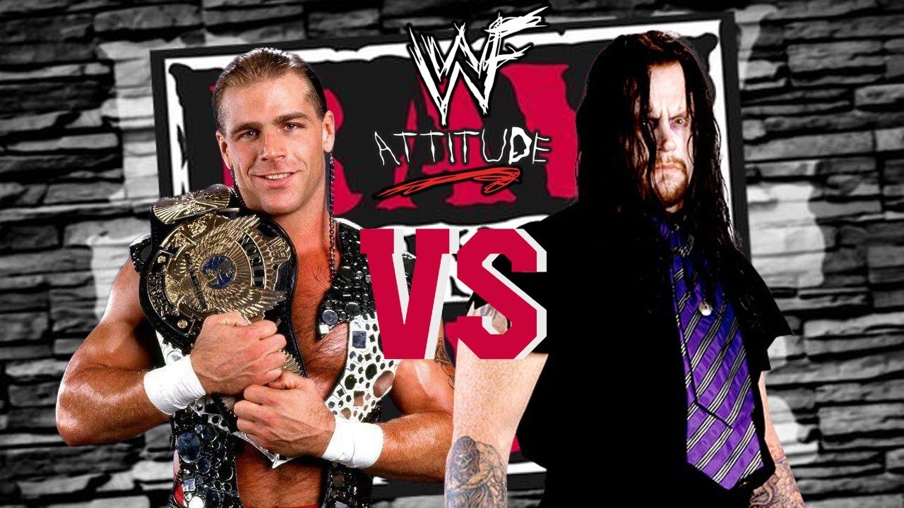 WWF Attitude Matches Shawn Michaels vs The Undertaker