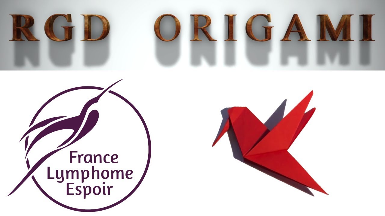 Comment faire un colibri en Origami - France Lymphome Espoir