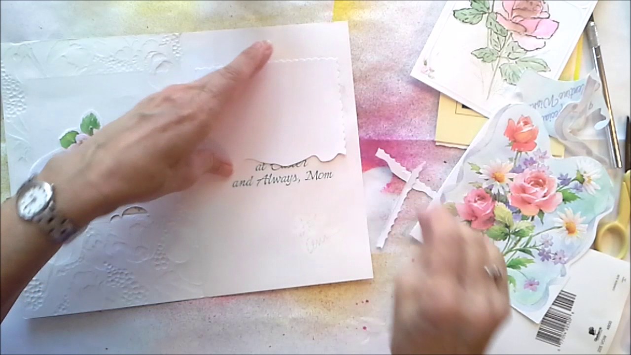 Recycling Greeting Cards for Journals