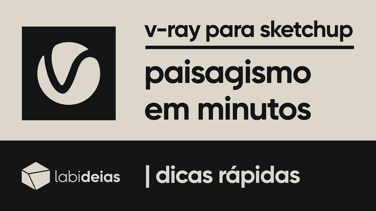 v-ray | como distribuir vegetação em poucos minutos