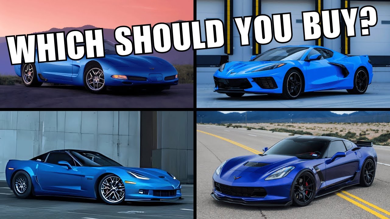 Corvette C5 против C6 против C7 против C8: какой выбрать?