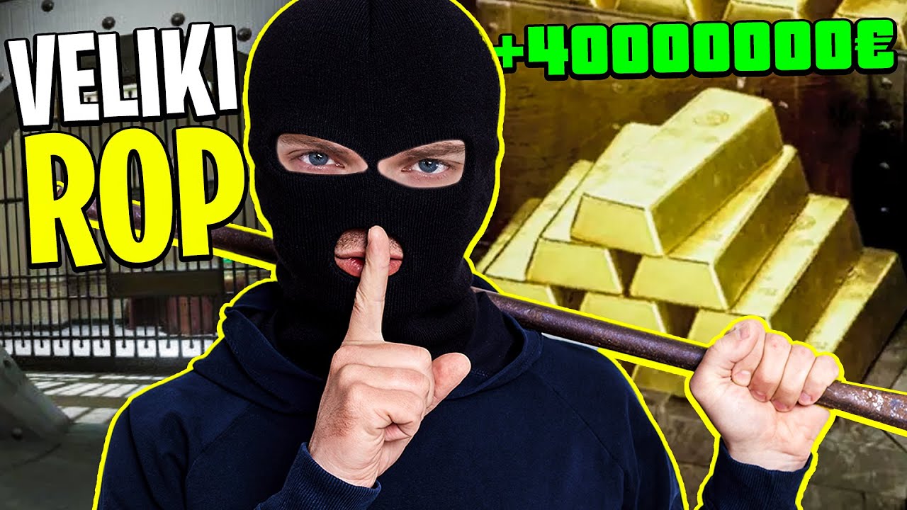 ROP STOLETJA! - Rop GLAVNE BANKE! 😎 || FullSend RP (!fs)