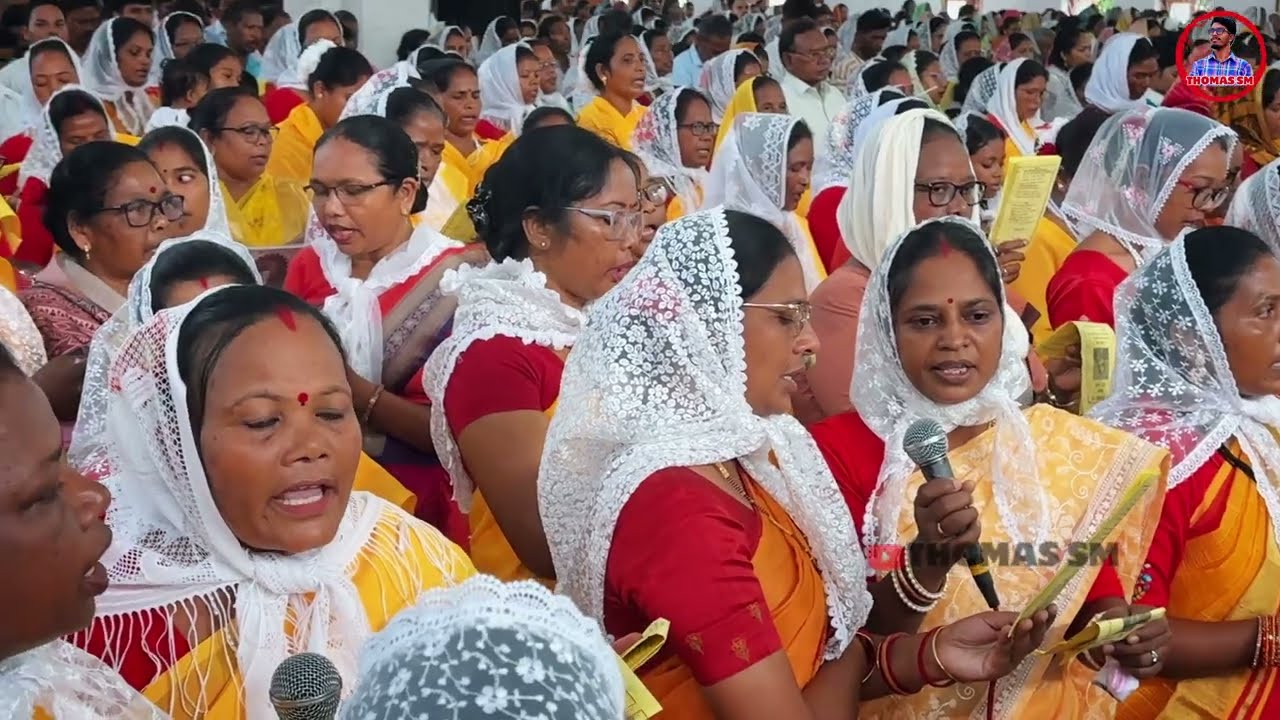  दया याचना और महिमा गीत || संत मोनिका परब 2025 || St Michael's Cathedral Khunti || Khunti Parish 