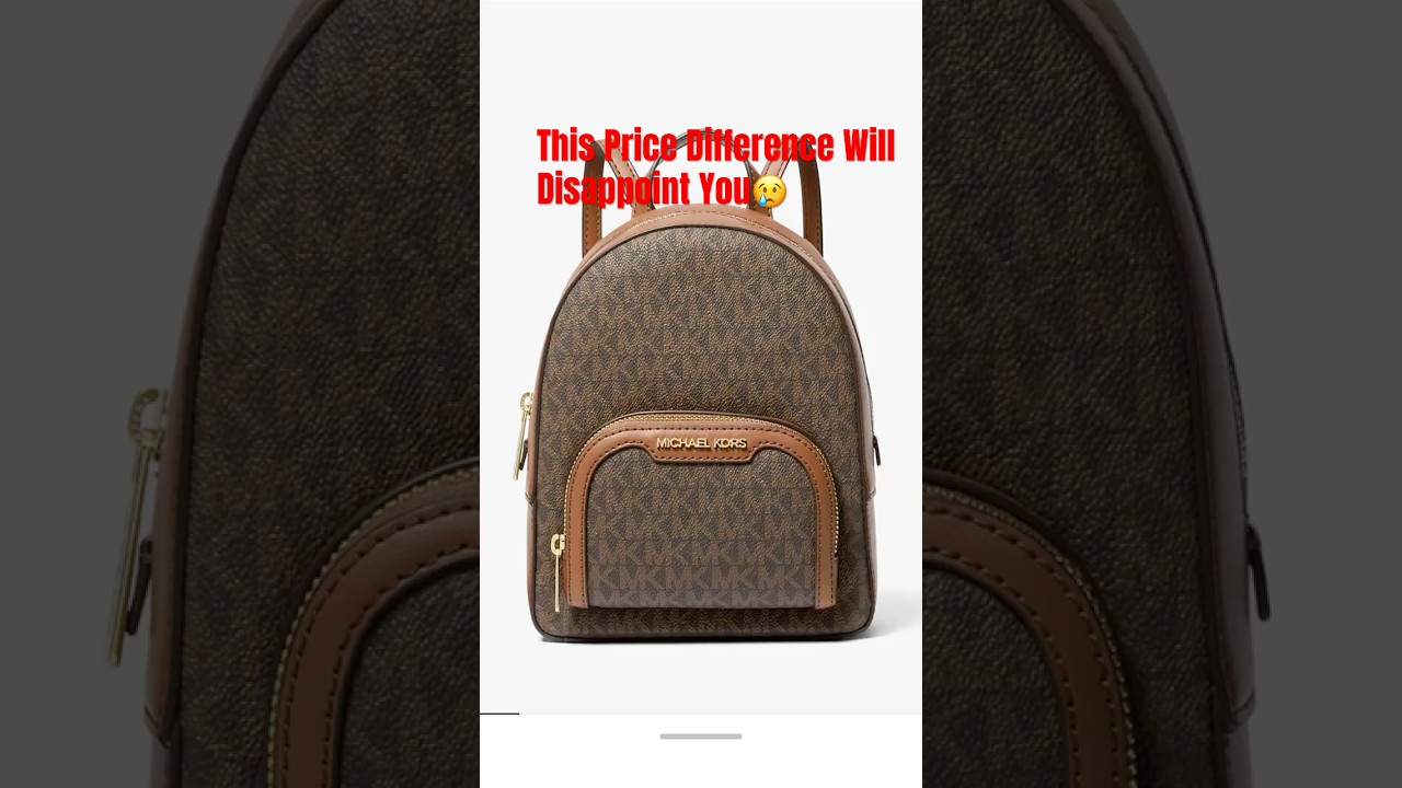 🔥Michael Kors Backpack Price in Rupees Will Shock You😳😲