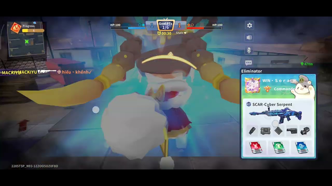 Mini World Royale - Trying M16 Gun God