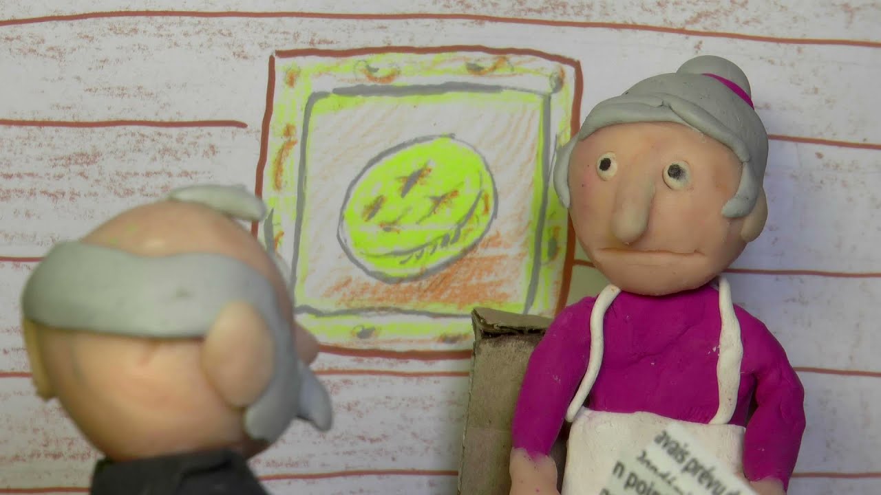 Roule galette (nouvelle version stop motion en volume)