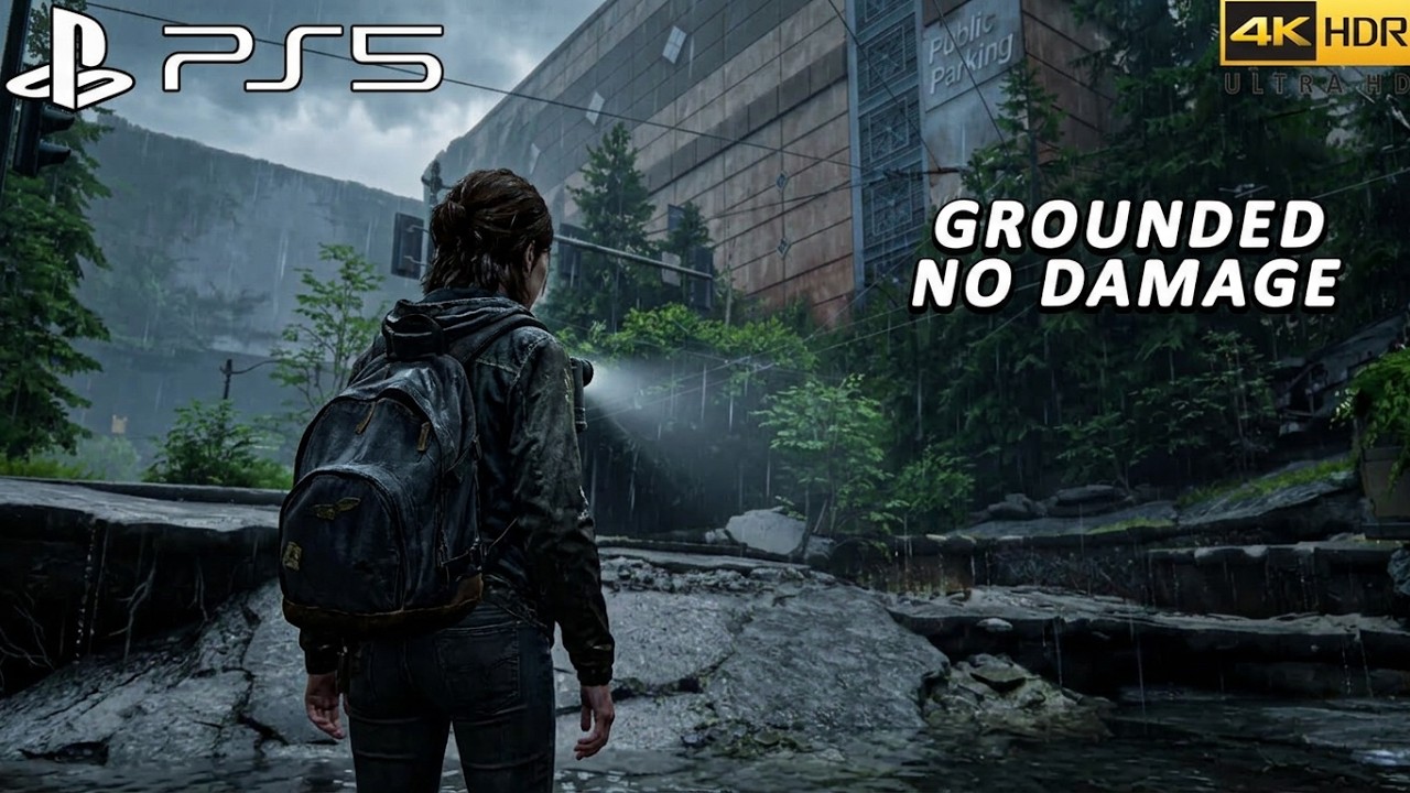 The Last of Us 2 Remastered PS5 Aggressive & Stealth Gameplay - Seattle Day 3 ( GROUNDED/NO DAMAGE )