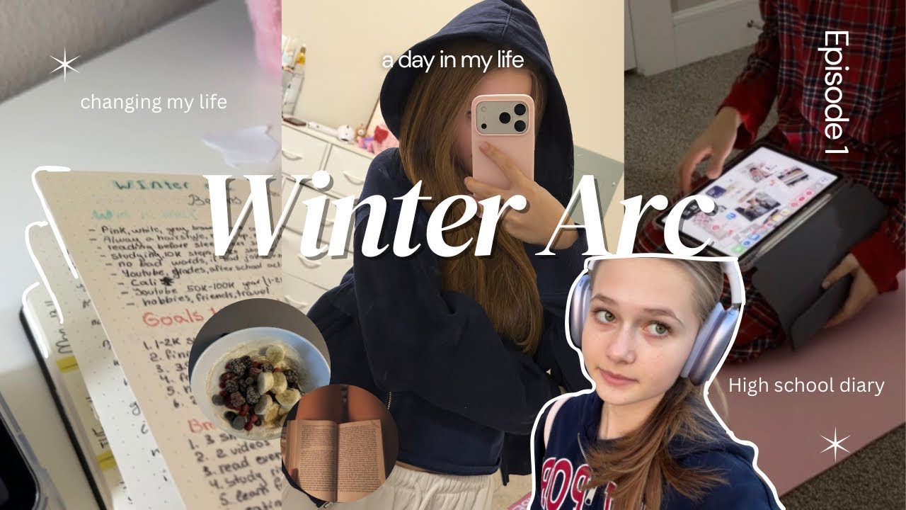 День WINTER ARC в моей жизни | первокурсник, пилатес, новые привычки