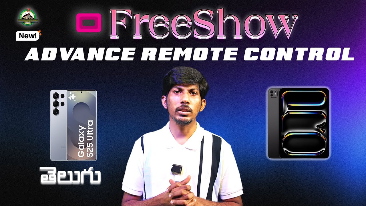 Control FreeShow from iPad & Android | Advanced Remote Control for Church Media