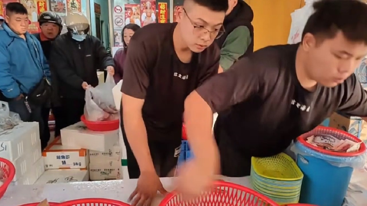 中彰海王子海鮮拍賣新北土城延吉街164號海鮮叫賣直播0313