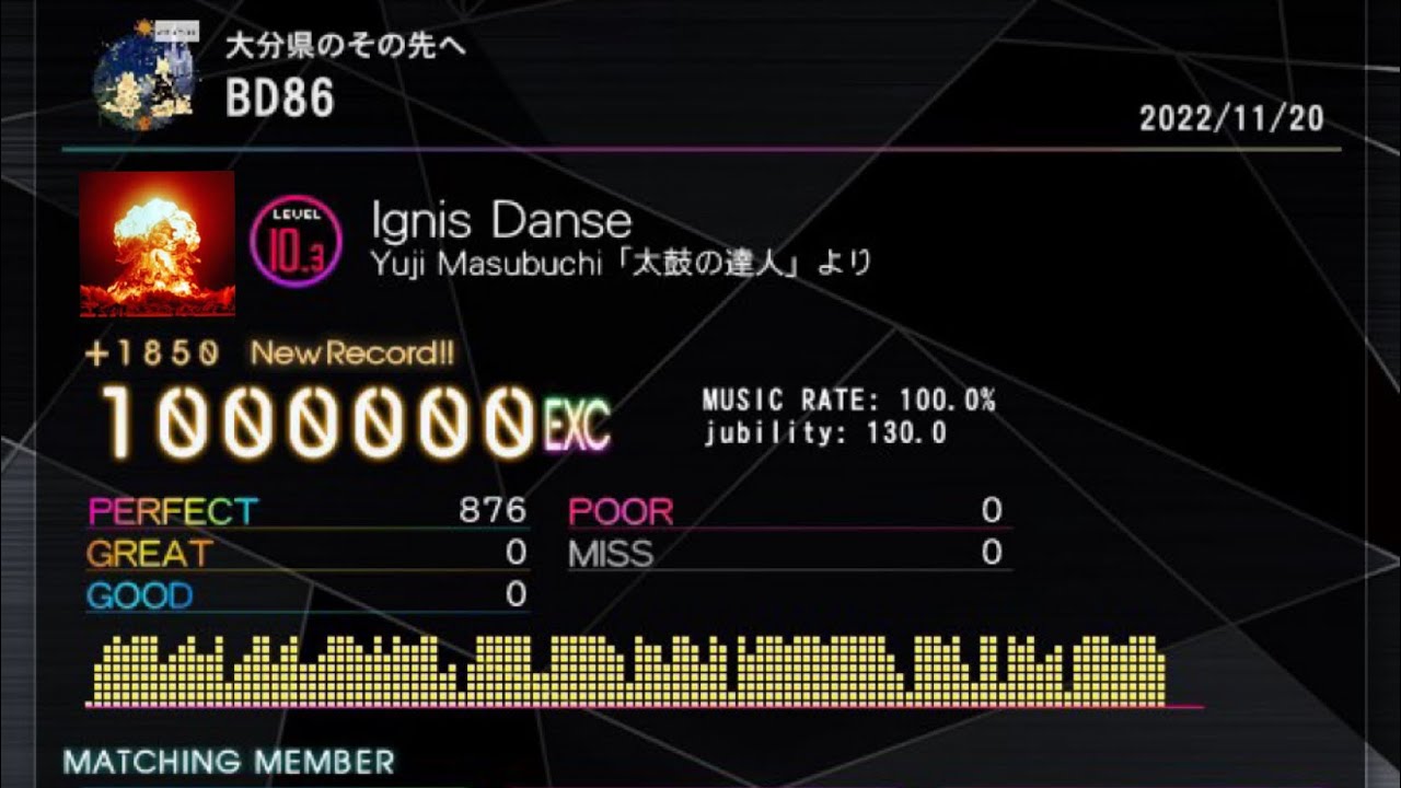 【jubeat Ave.】Ignis Danse (EXT) EXC