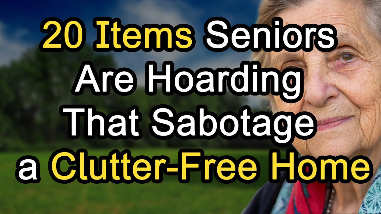 20 Things Seniors Should Toss RIGHT NOW for a Spotless Home