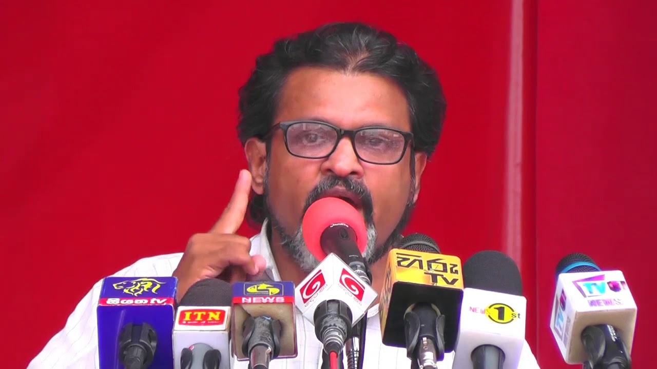 2018/01/23 JVP Meeting Akuressa Speech Southern Member Of Provincial Council LAL PREMANATH