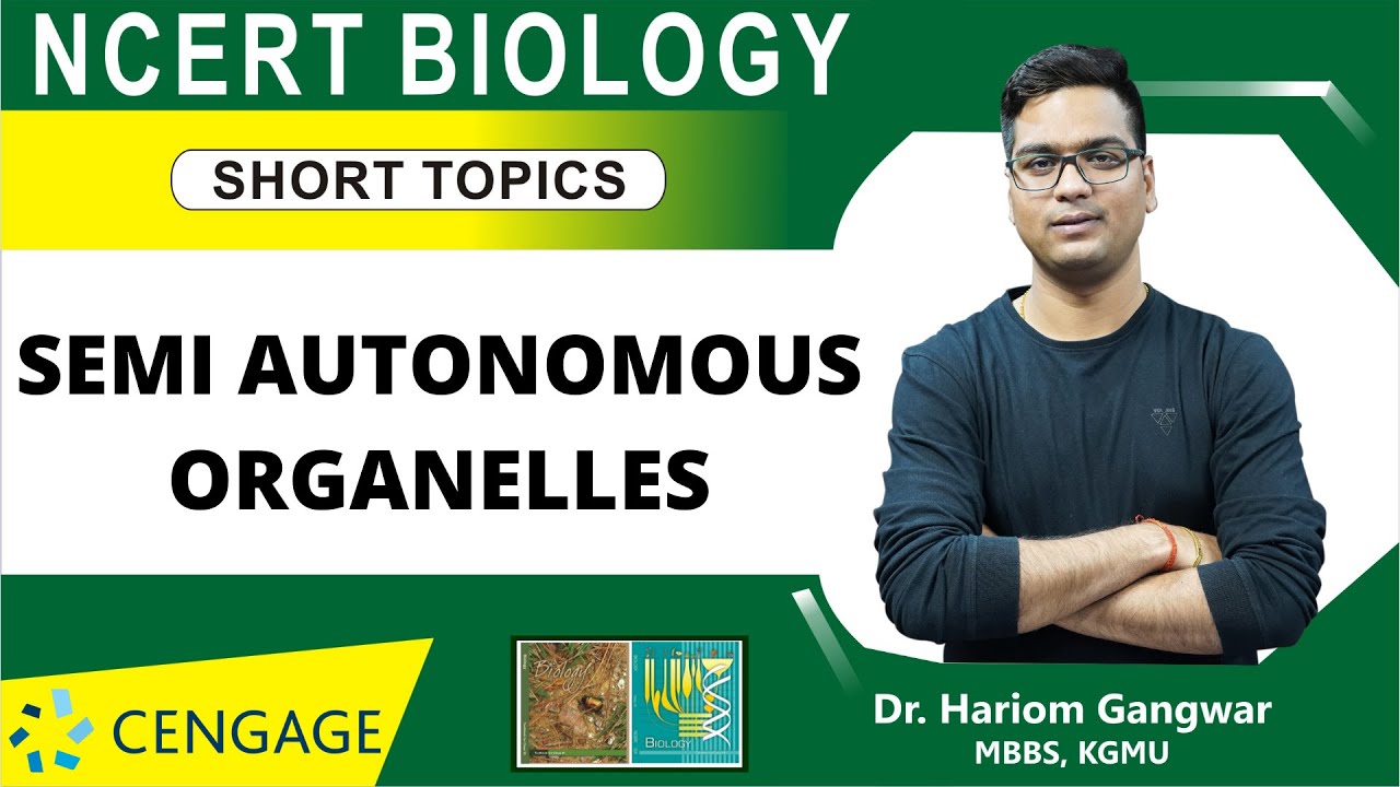 Crack #NEET | Learn #Biology with #Cengage | Semi Autonomous Organelles