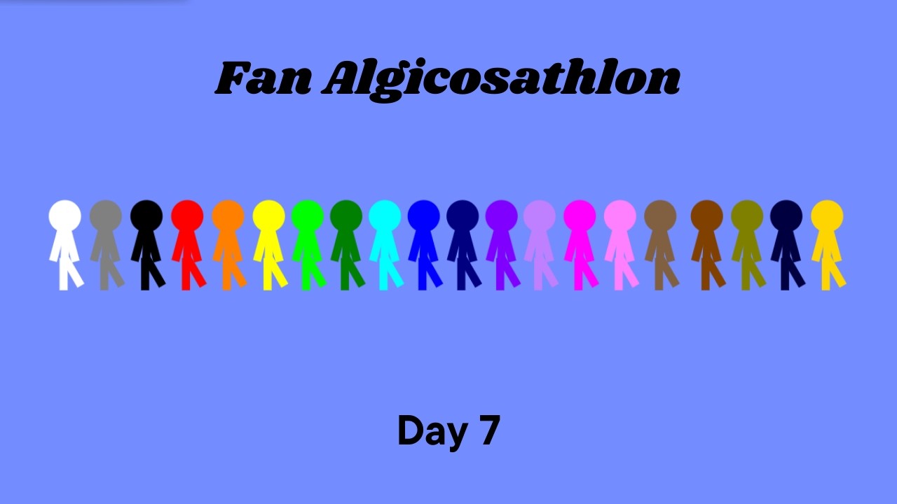 Fan Algicosathlon Day 7
