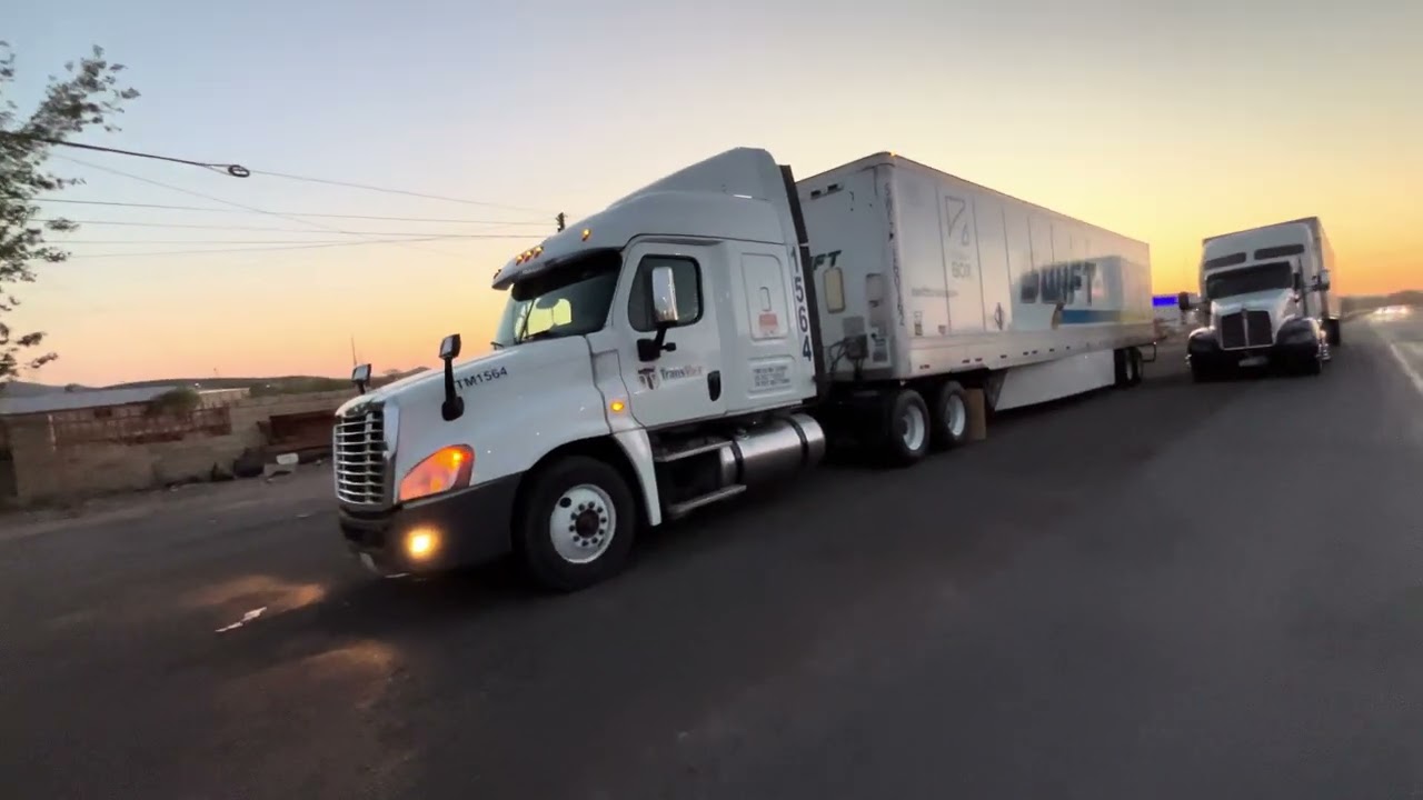VIAJE DE NOGALES A GUADALAJARA#transmex#truckings