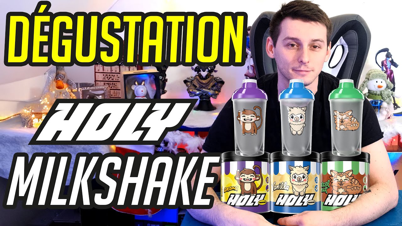 Dégustation des nouveaux HOLY MILKSHAKE !