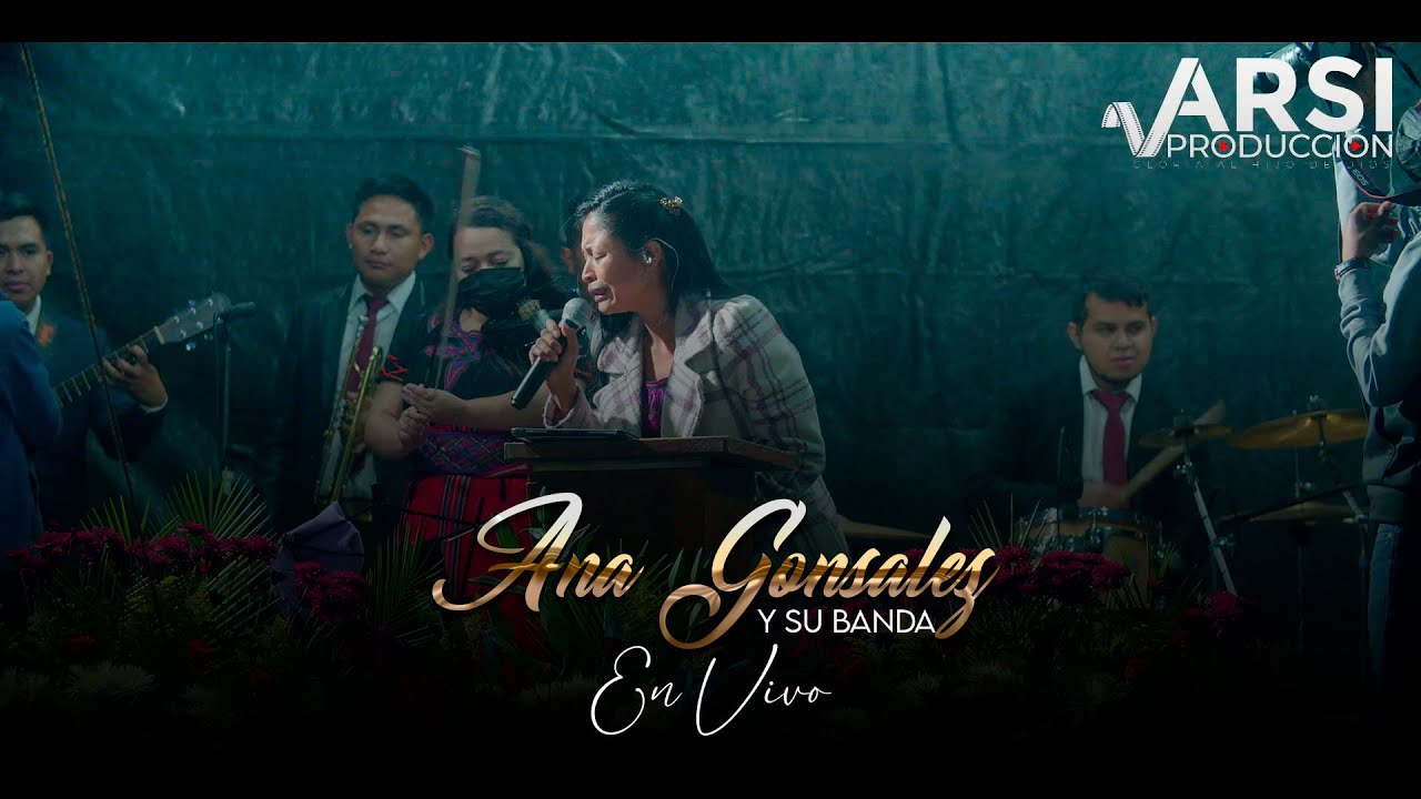 Ana Gonzales y su Banda En Vivo - Sangre que me da la Paz y Otros Temas Más