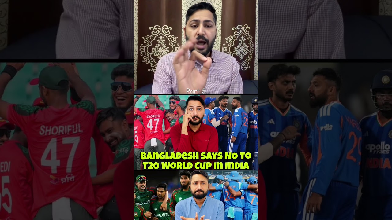 BOYCOTT! 😔 Bangladesh won't play T20 World Cup in India 