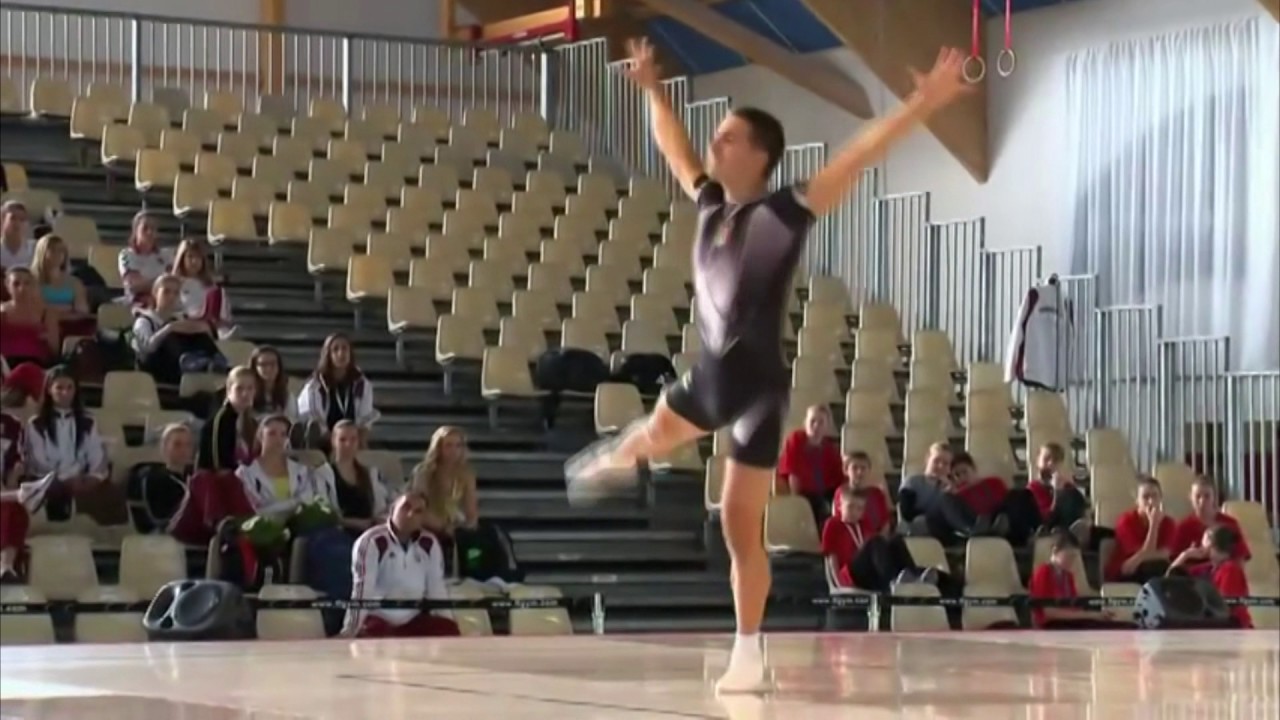 Ivan CAVALIERI (ITA) Aerobic European Championship