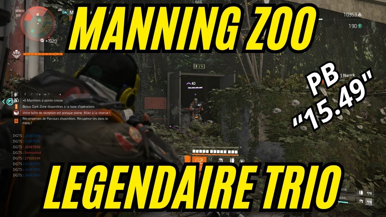 TD2 - MANNING ZOO LEGENDAIRE TRIO 