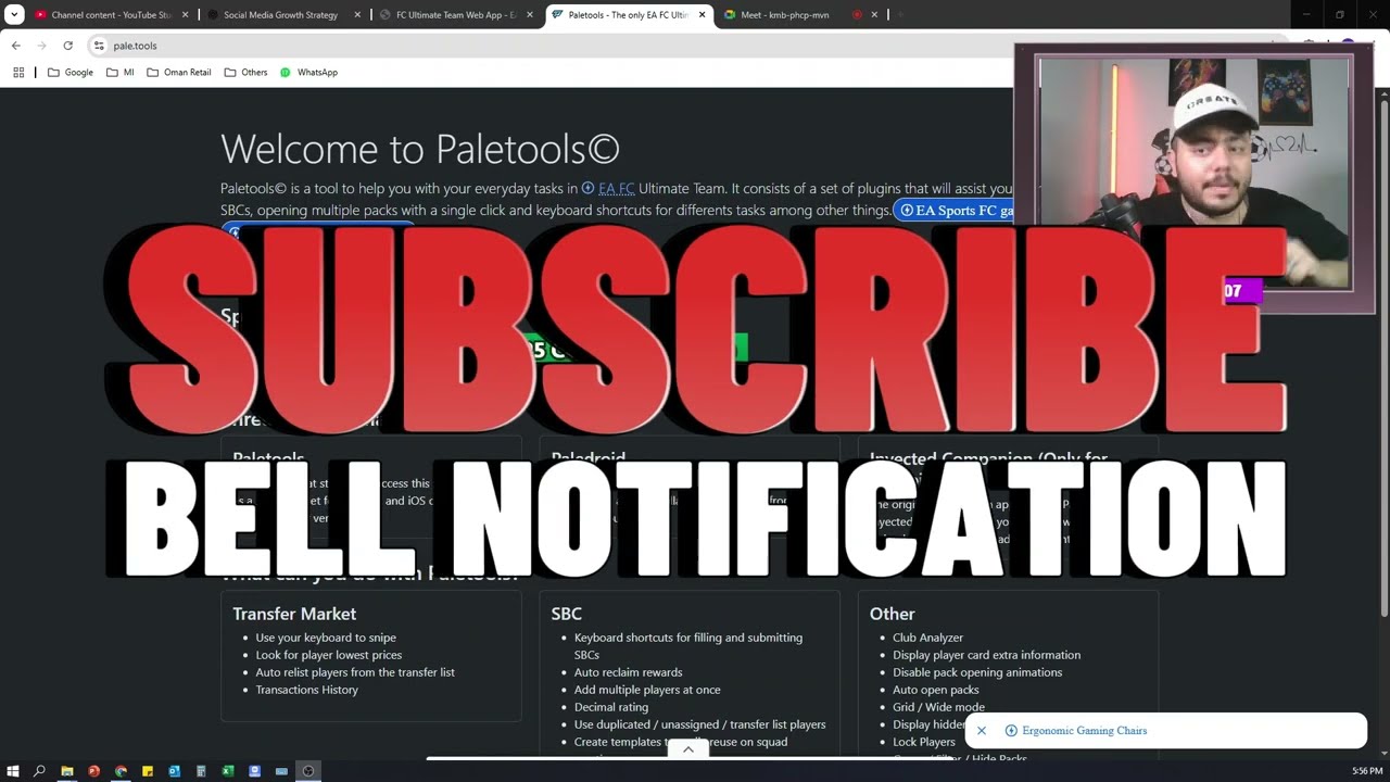 🎯 شرح أداة Paletools للسنايب في FC25 | أسرع طريقة تعمل SBC من غير باند!